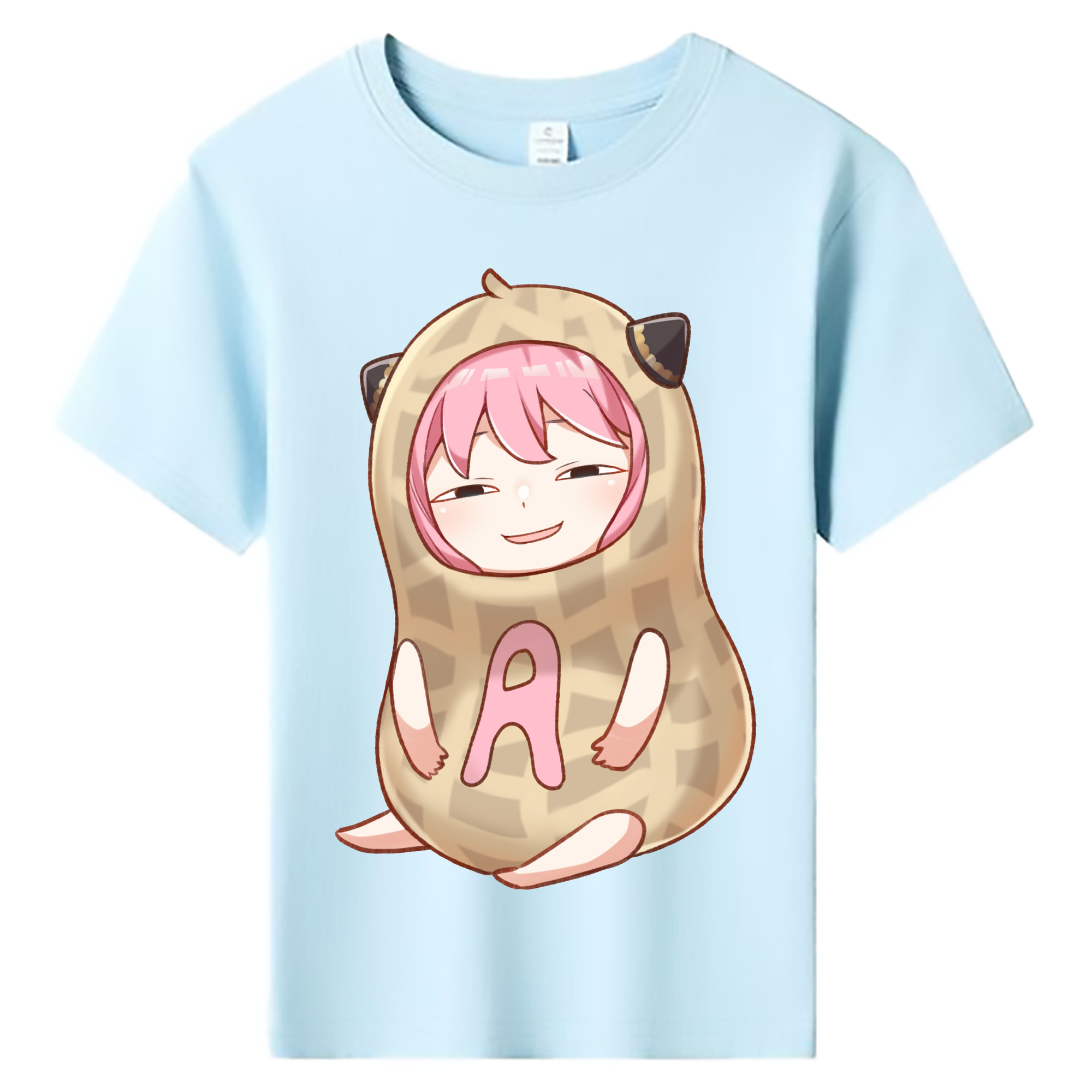 （画像用） SPY×FAMILY间谍家家酒 綿100％キッズTシャツ（フロントプリント）